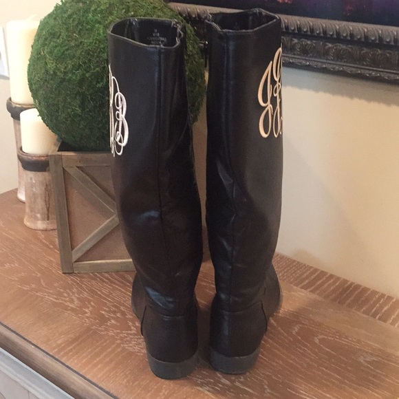 Monogrammed Initials JBB Boots 8 - Picture 6 of 8